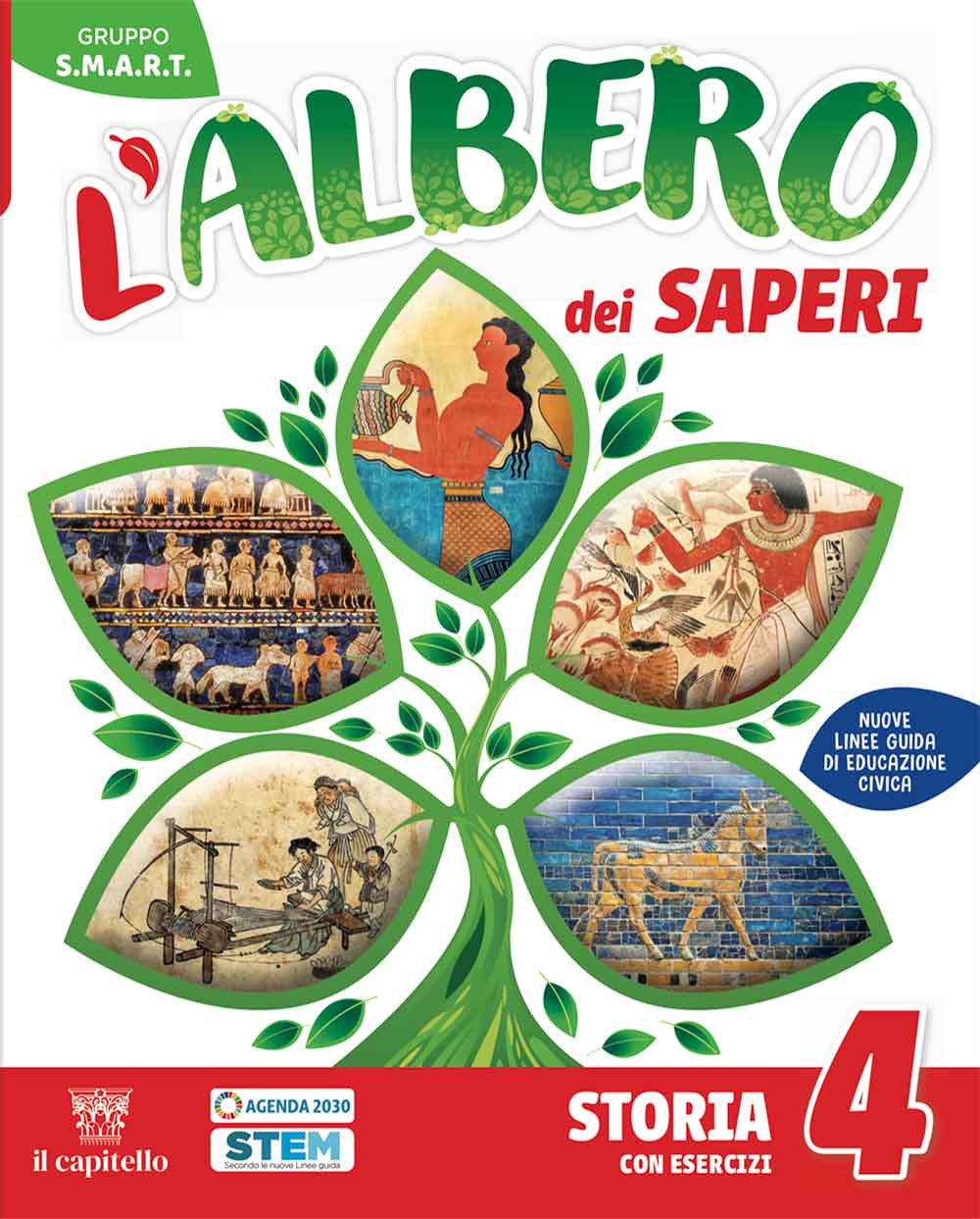 Copertina del libro L'ALBERO DEI SAPERI 4