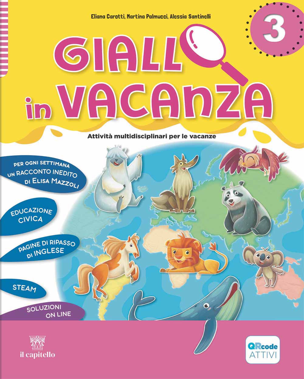 Copertina del libro GIALLO IN VACANZA 3