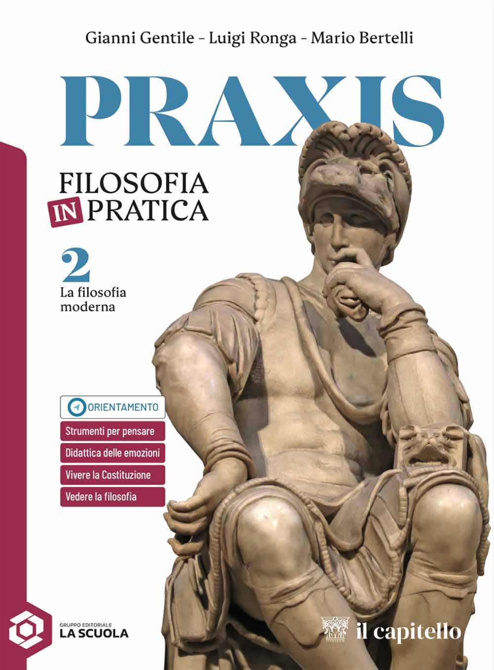 Copertina del libro PRAXIS FILOSOFIA IN PRATICA 2 ED.MISTA