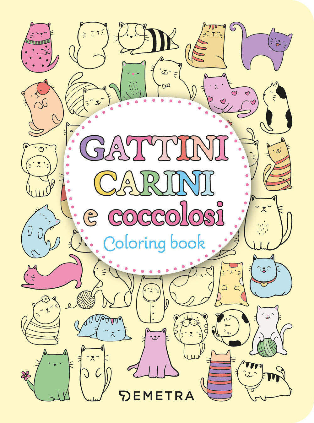 Copertina del libro GATTINI CARINI. COLOURING BOOK Immagine principale del prodotto