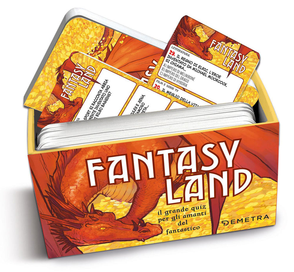 Copertina del libro FANTASY LAND - QUIZ BOX