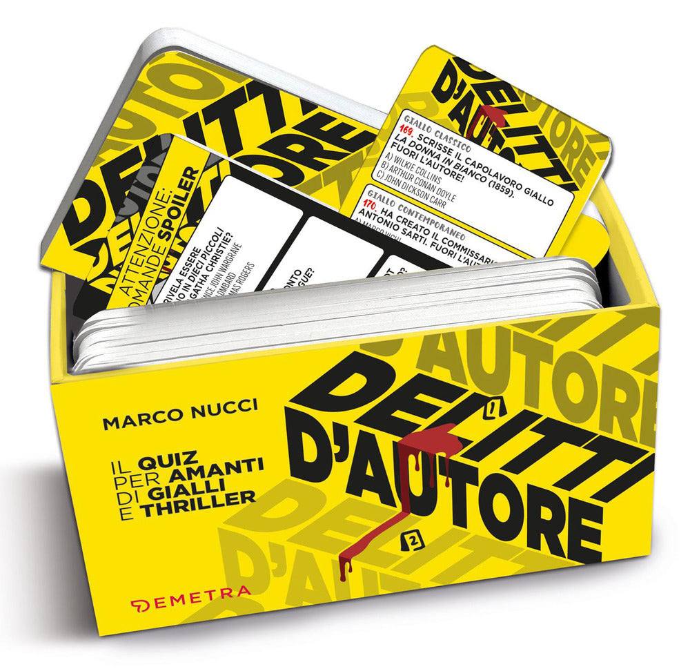 Copertina del libro DELITTI D'AUTORE