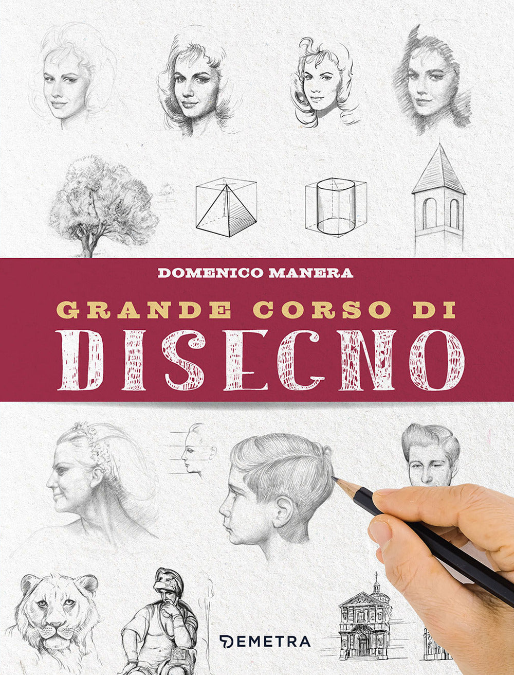 Copertina del libro GRANDE CORSO DI DISEGNO