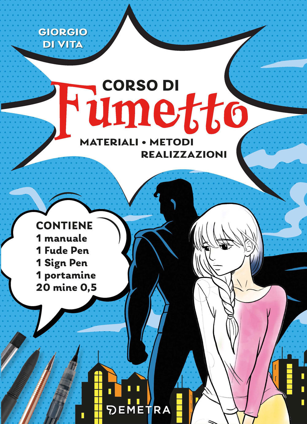 Copertina del libro CORSO DI FUMETTO