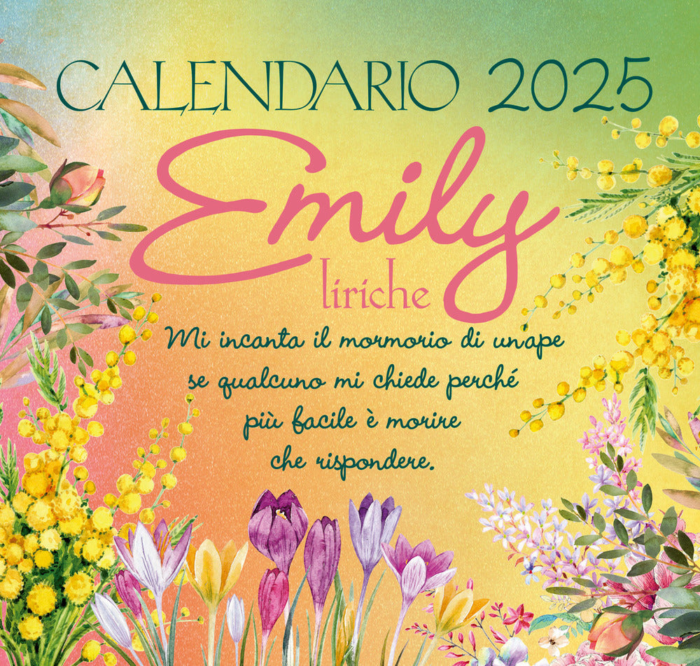 Copertina del libro CALENDARIO 2025 EMILY LIRICHE