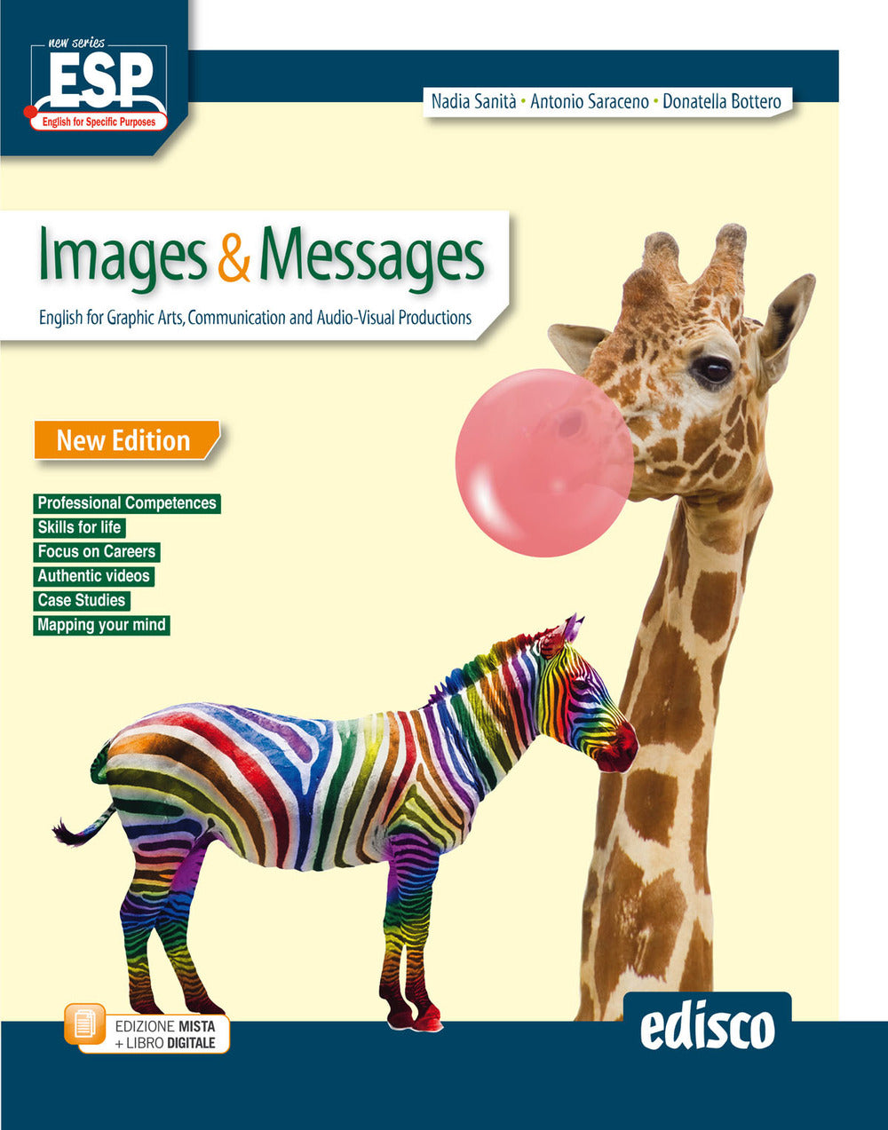 Copertina del libro IMAGES AND MESSAGES N.E. ED. MISTA