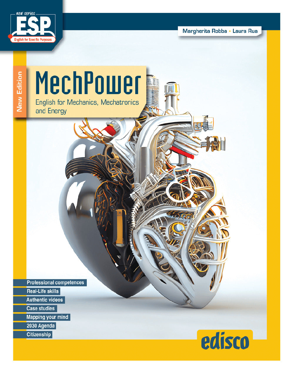 Copertina del libro MECHPOWER. NEW EDITION. ENGLISH FOR MECH