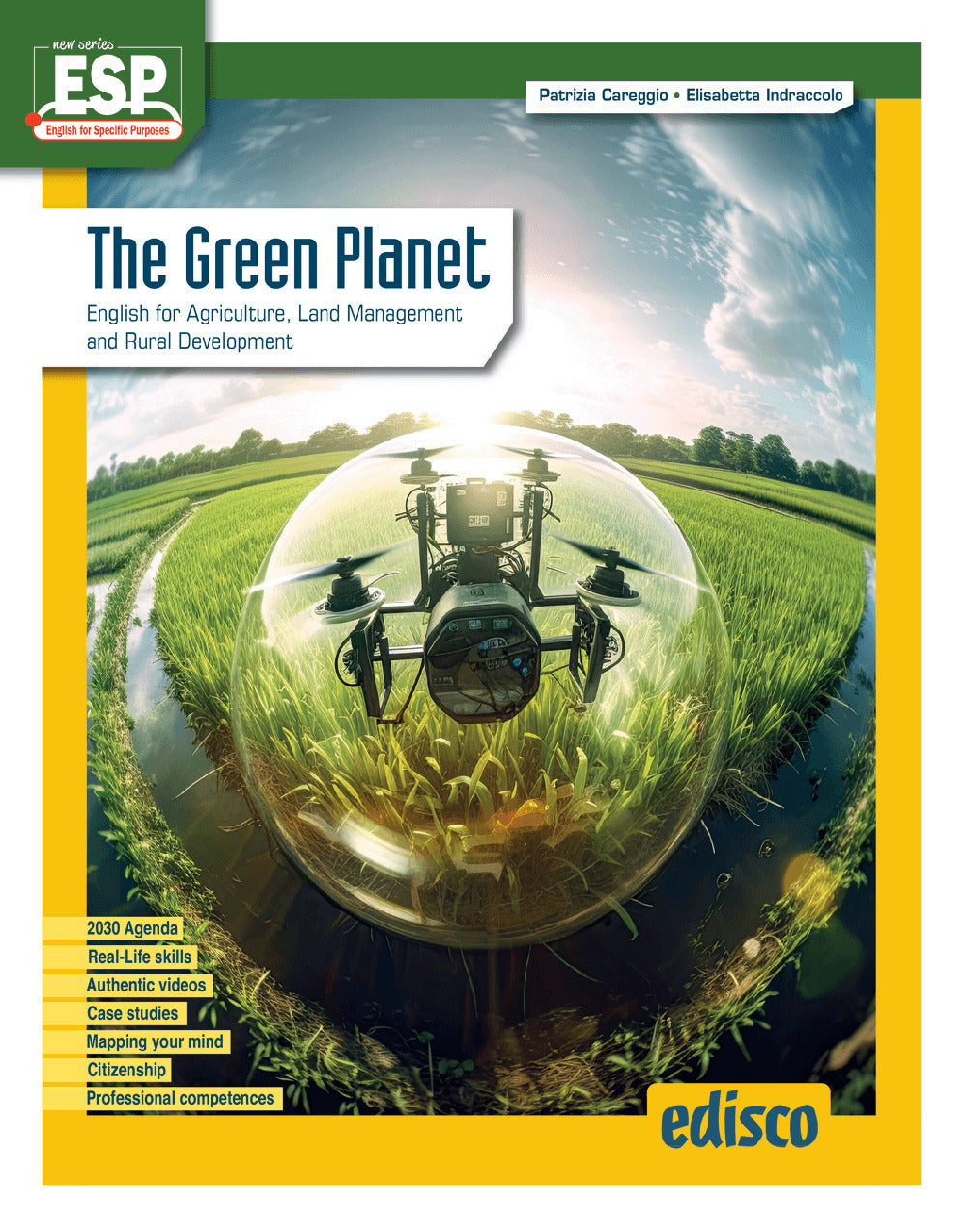 Copertina del libro GREEN PLANET. ENGLISH FOR AGRICULTURE LA Immagine principale del prodotto
