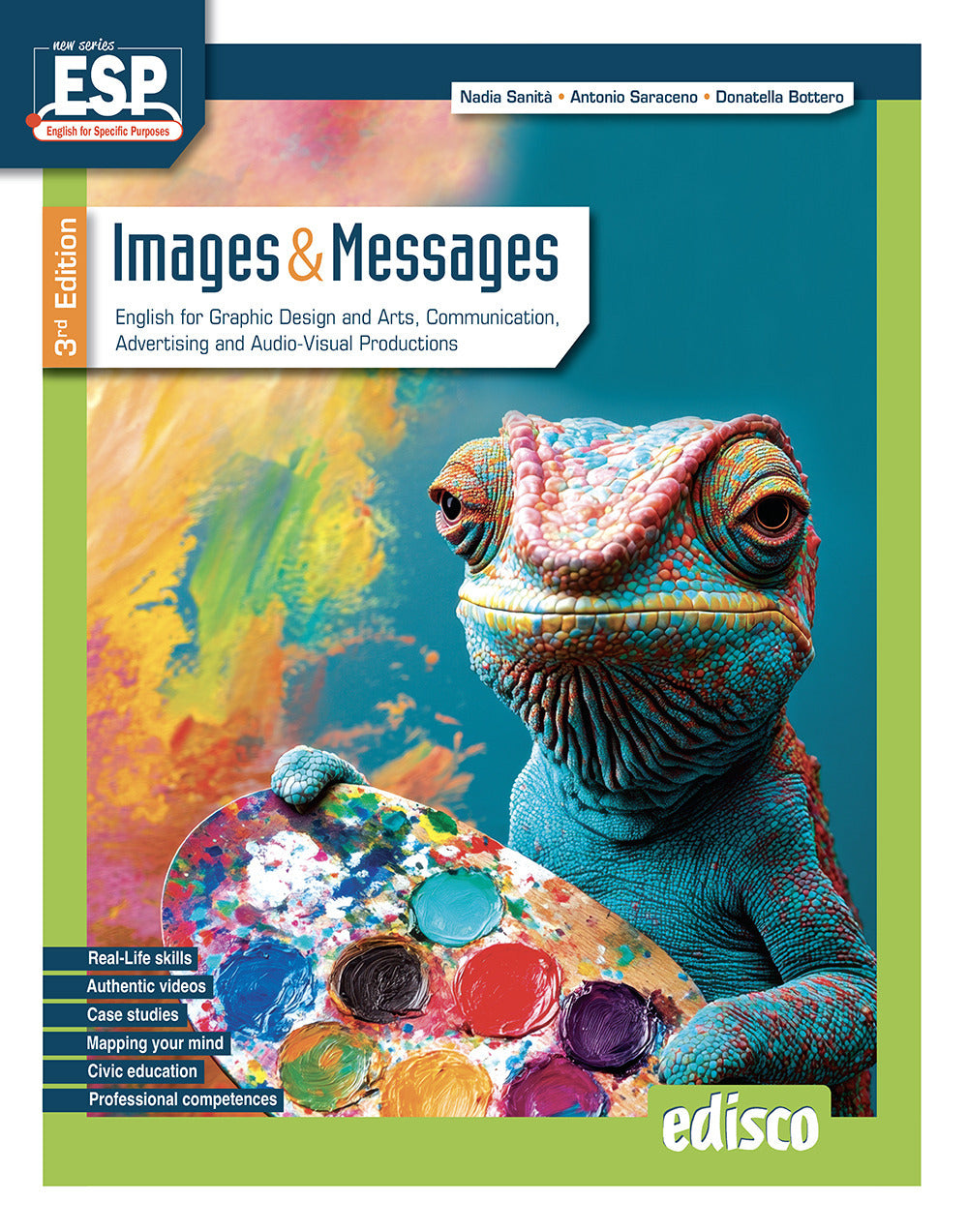 Copertina del libro IMAGES AND MESSAGES ED.MISTA