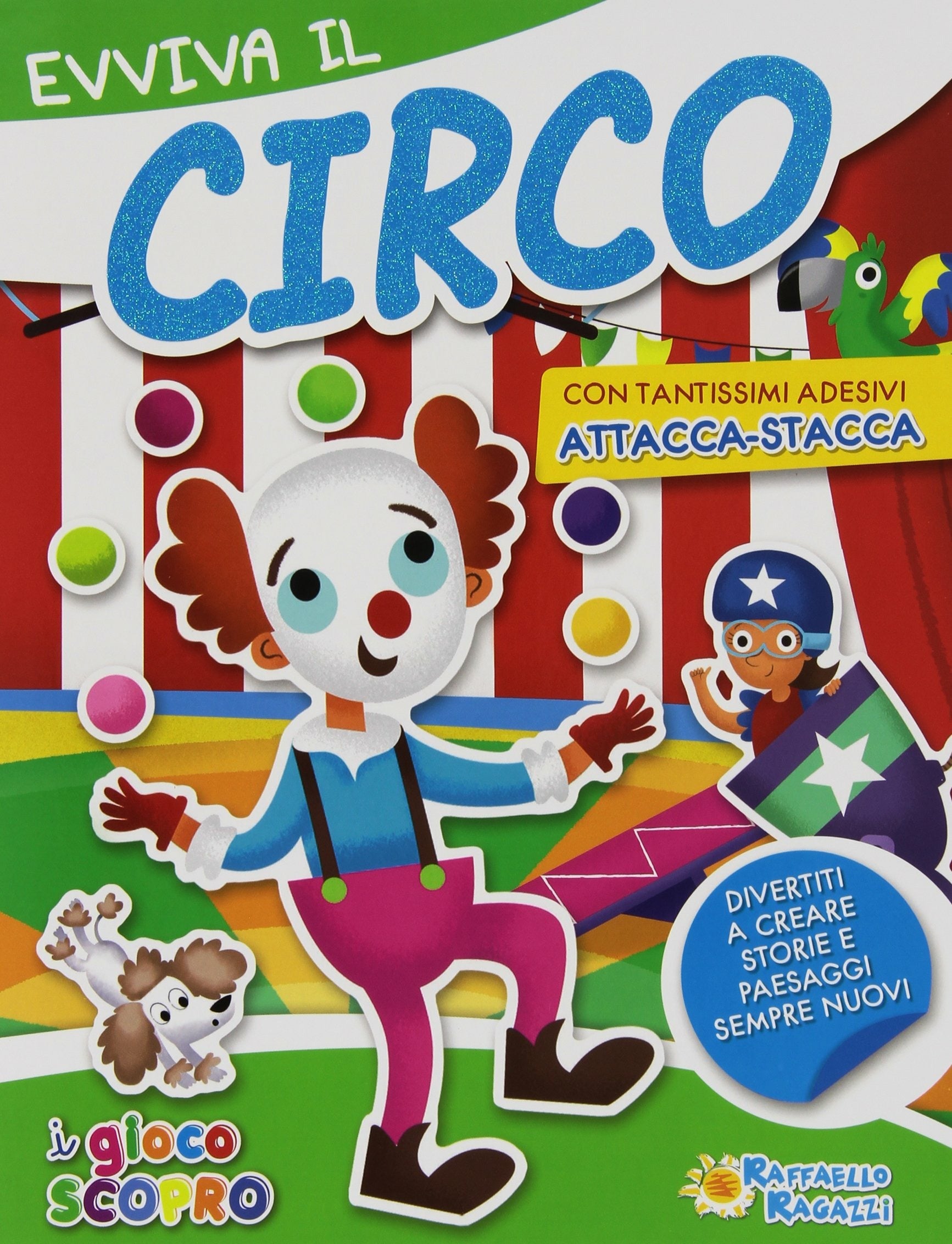 Copertina del libro EVVIVA IL CIRCO