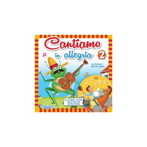 Copertina del libro CANTIAMO IN ALLEGRIA 2 Immagine principale del prodotto