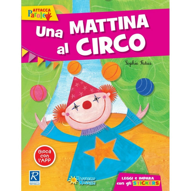 Copertina del libro UNA MATTINA AL CIRCO