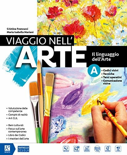 Copertina del libro VIAGGIO NELL'ARTE A ED. MISTA