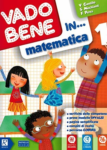 Copertina del libro VADO BENE IN MATEMATICA 1 ED. MISTA Immagine principale del prodotto