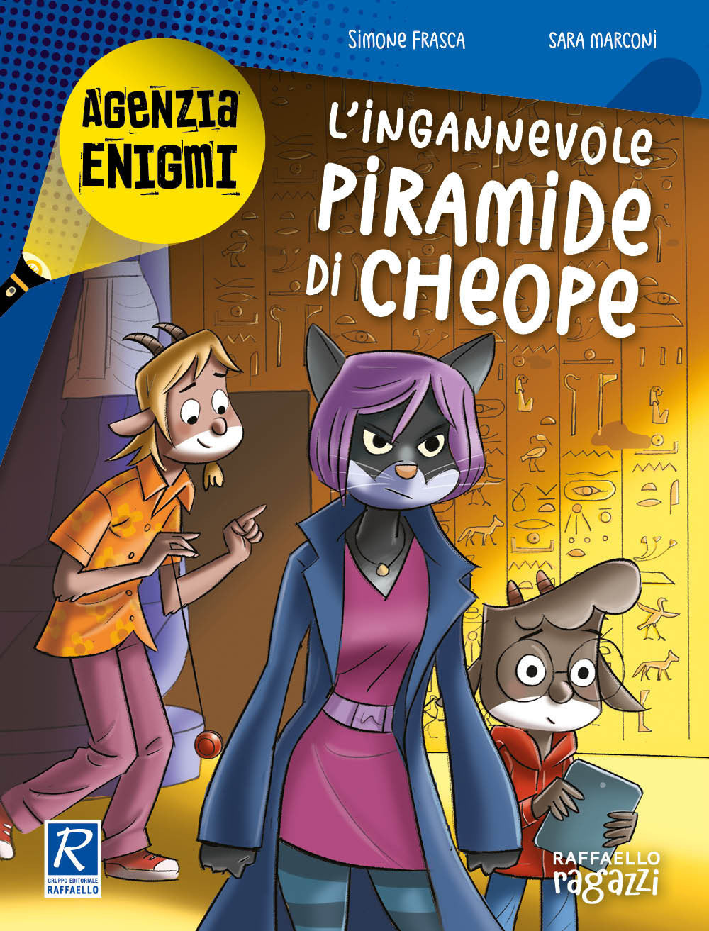 Copertina del libro L'INGANNEVOLE PIRAMIDE DI CHEOPE. AGENZI