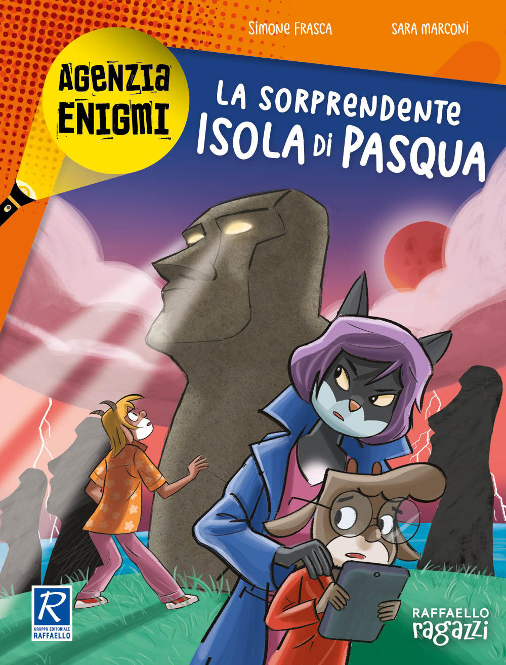 Copertina del libro LA SORPRENDENTE ISOLA DI PASQUA