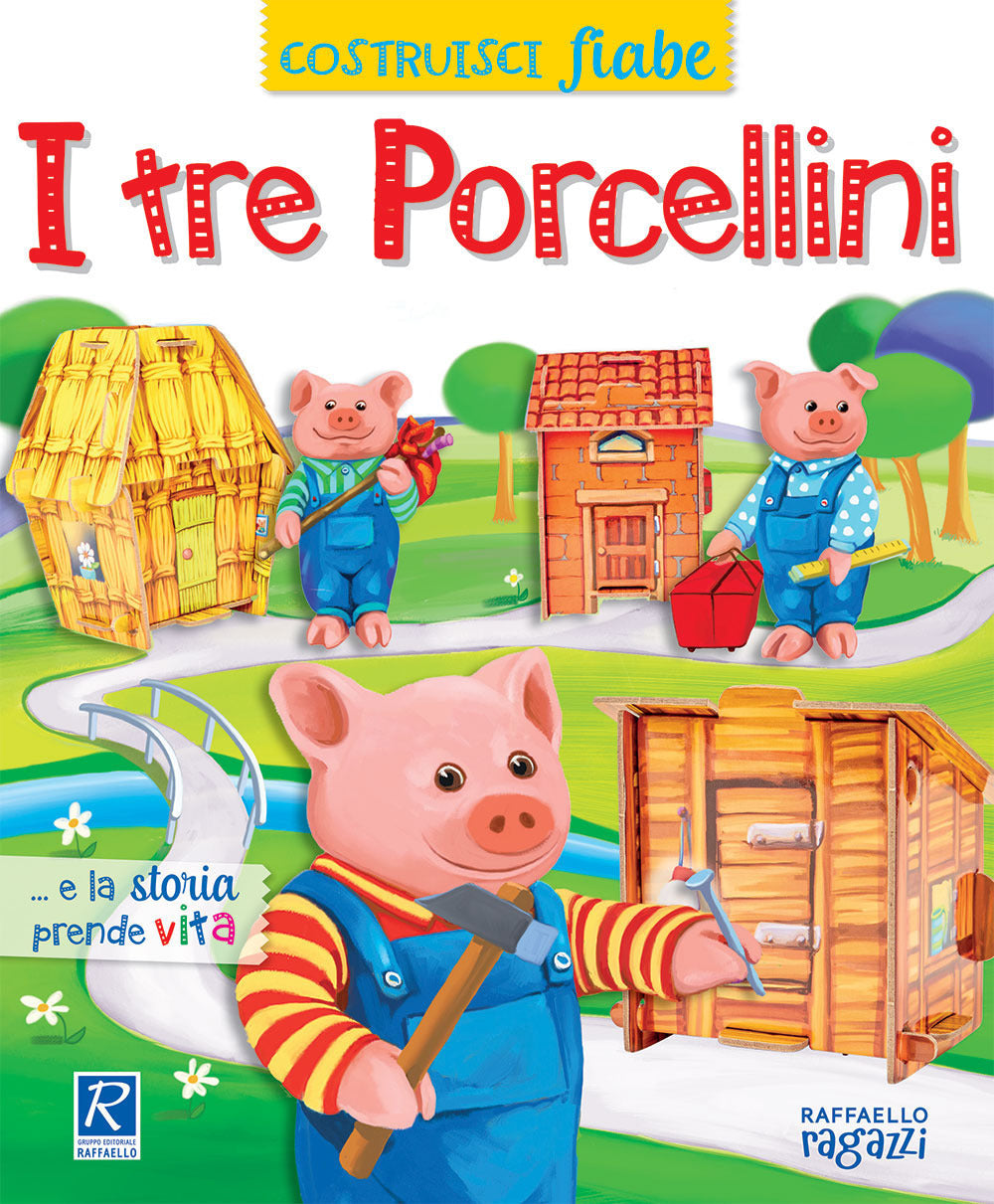 Copertina del libro I TRE PORCELLINI 3D Immagine principale del prodotto
