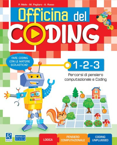 Copertina del libro OFFICINA DEL CODING 1-3 Immagine principale del prodotto