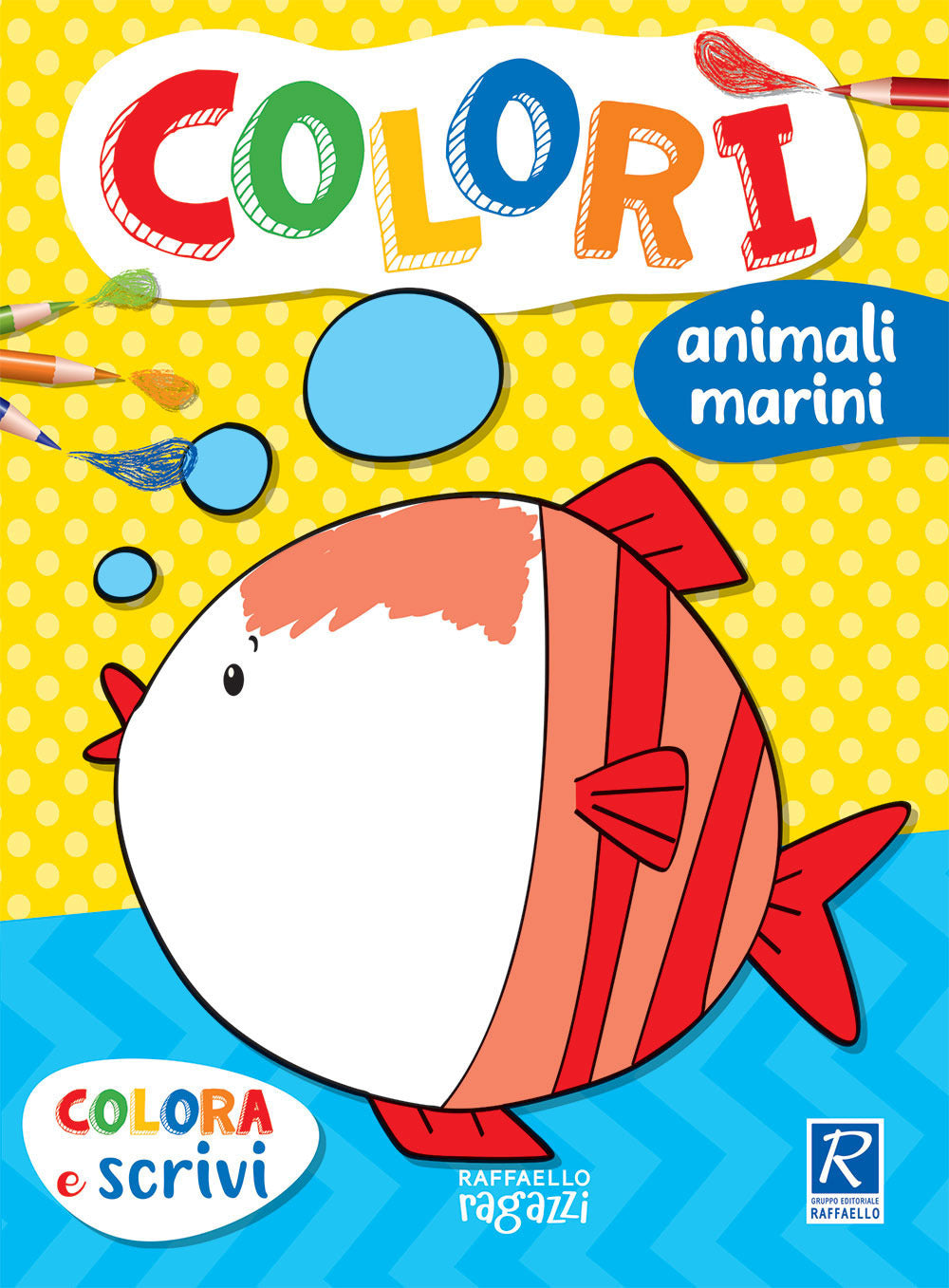 Copertina del libro COLORÌ - ANIMALI MARINI Immagine principale del prodotto