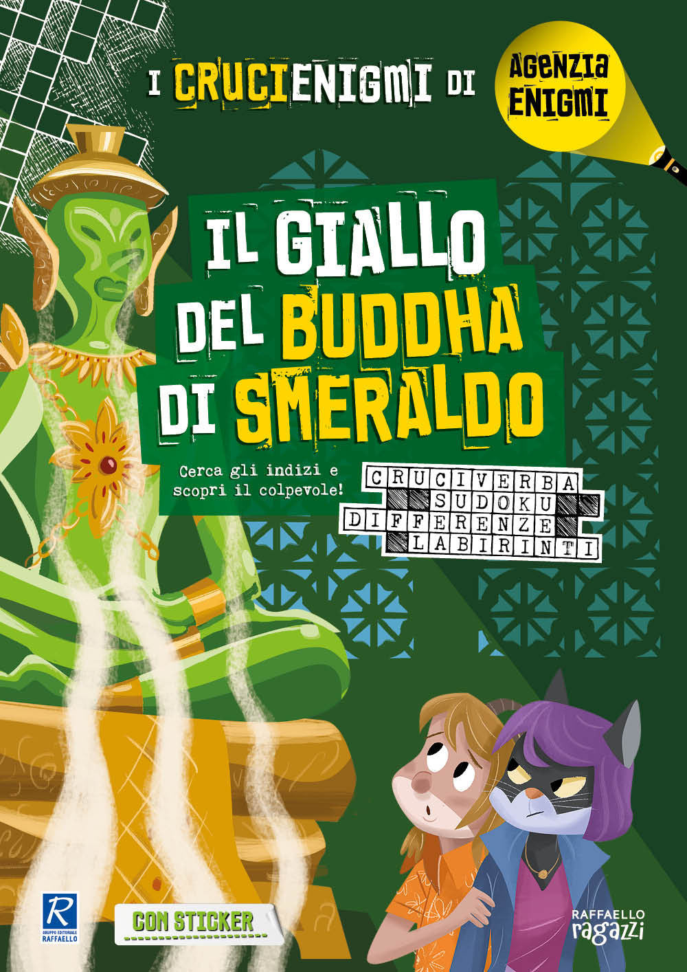 Copertina del libro IL GIALLO DEL BUDDHA DI SMERALDO