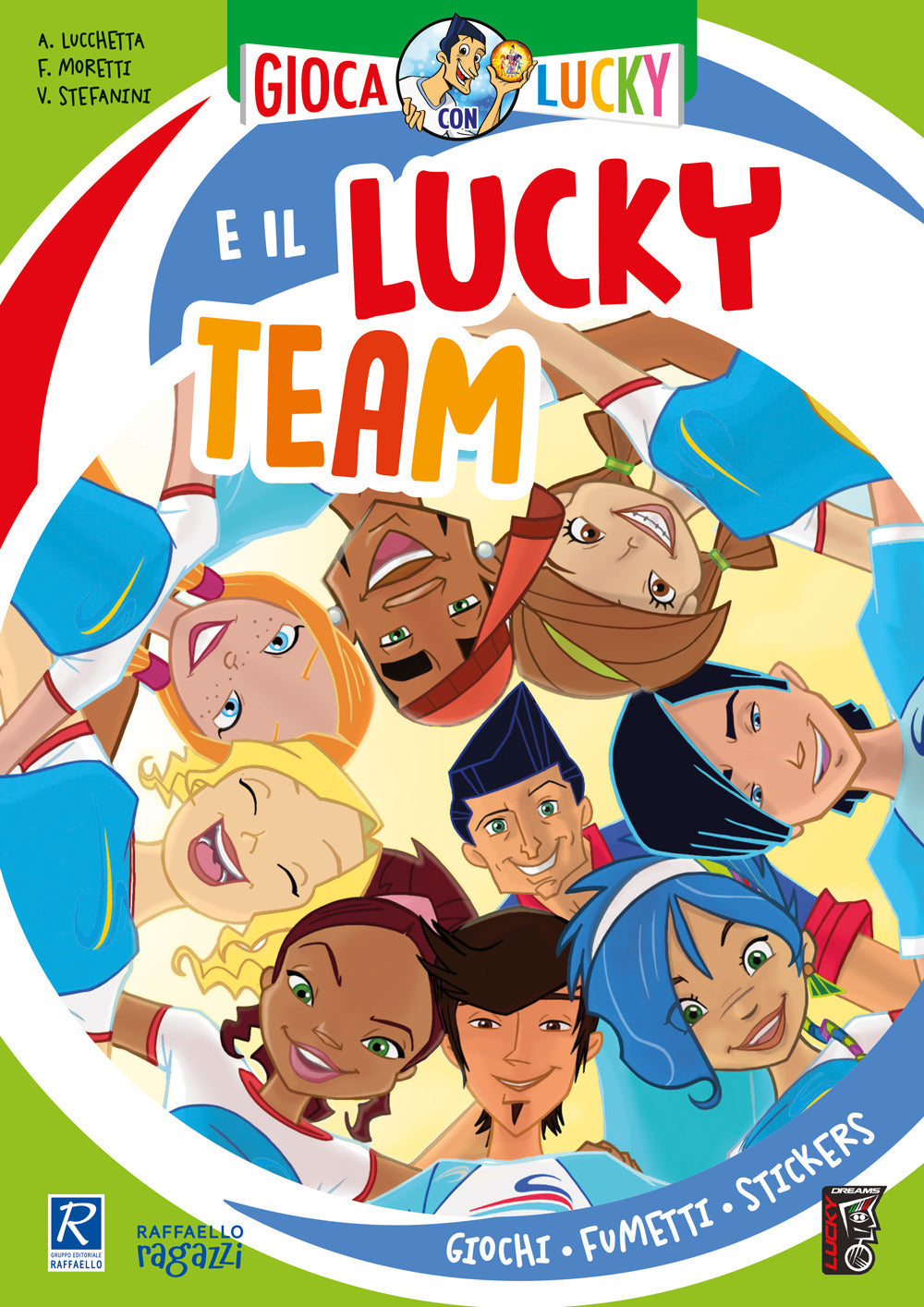 Copertina del libro GIOCA CON IL LUCKY TEAM Immagine principale del prodotto
