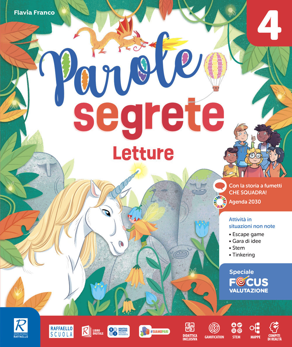 Copertina del libro PAROLE SEGRETE 5 ED. MISTA Immagine principale del prodotto