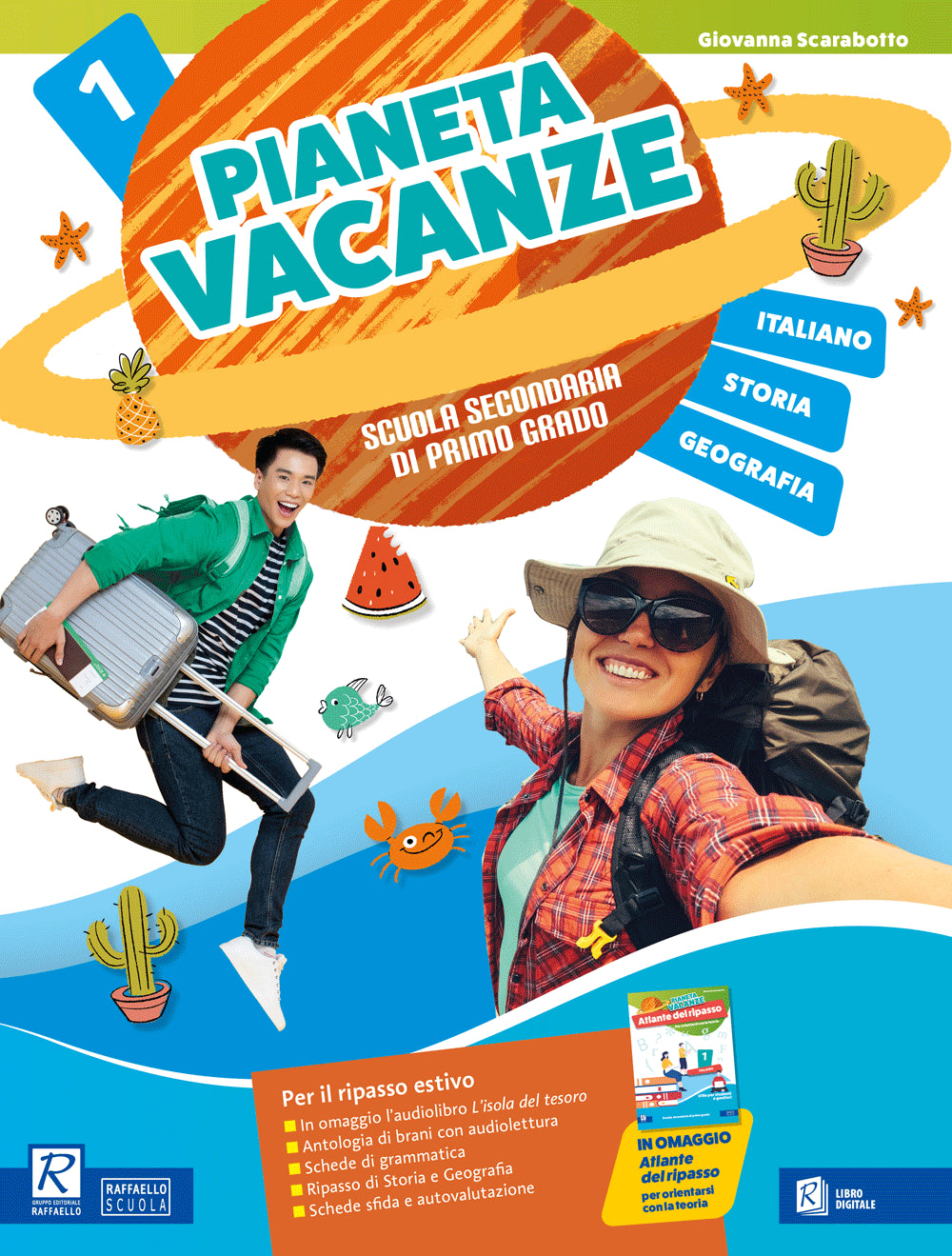 Copertina del libro PIANETA VACANZE 1 ED. MISTA