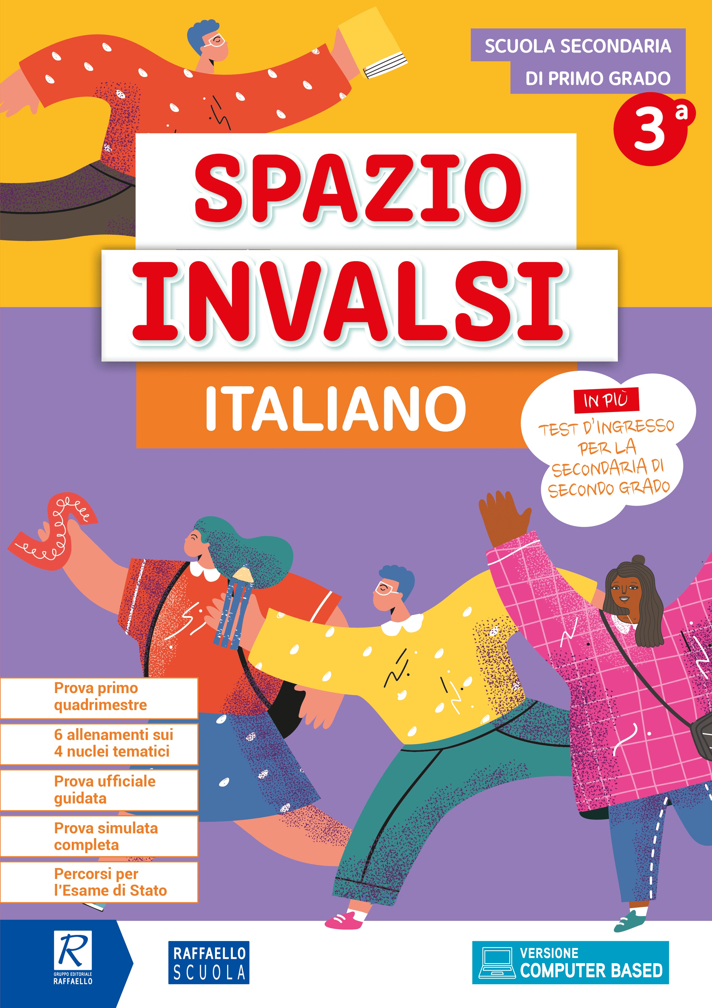 Copertina del libro SPAZIO INVALSI ITALIANO