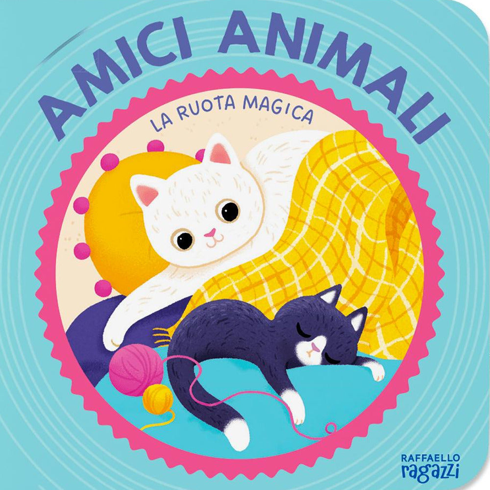 Copertina del libro AMICI ANIMALI - LA RUOTA MAGICA Immagine principale del prodotto