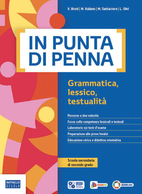 Copertina del libro IN PUNTA DI PENNA GRAMMATICA, LESSICO