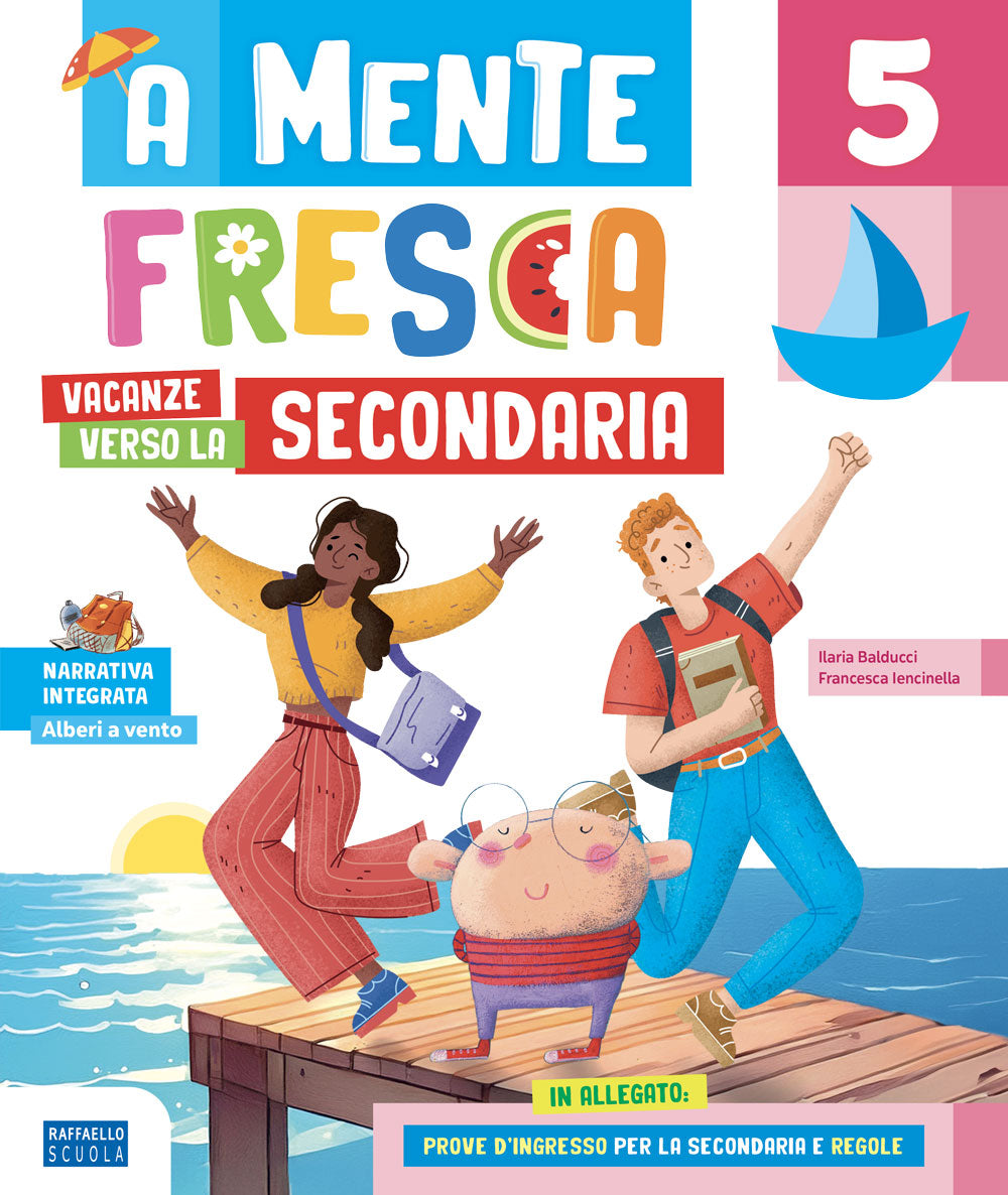 Copertina del libro A MENTE FRESCA 5 VERSO LA SECONDARI PACK Immagine principale del prodotto