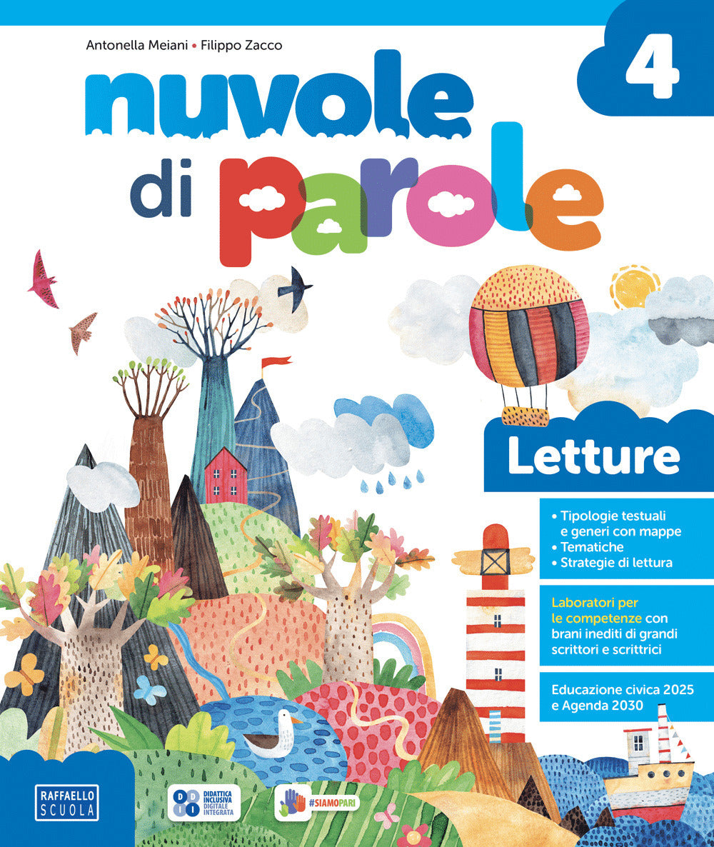 Copertina del libro NUVOLE DI PAROLE 4 PACK Immagine principale del prodotto