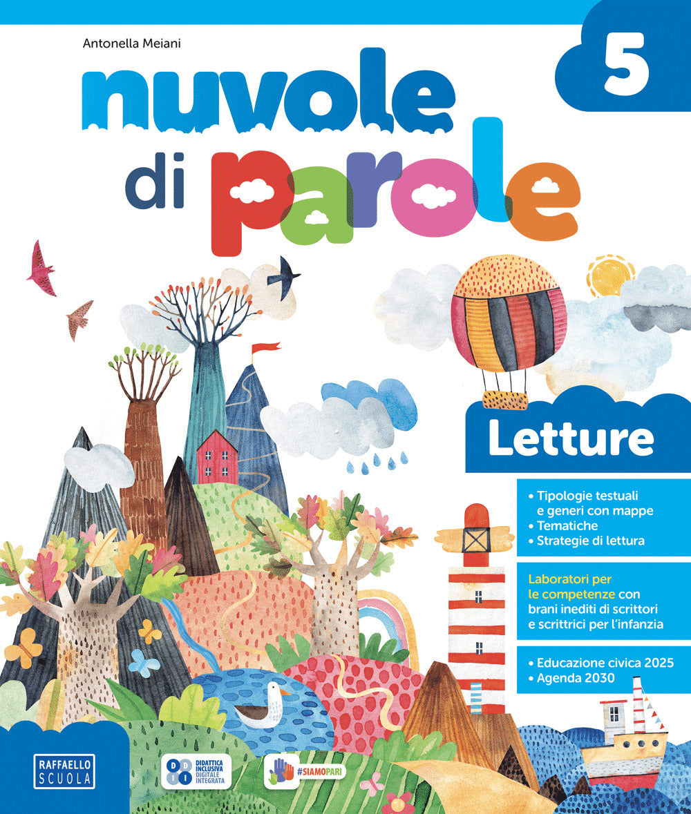 Copertina del libro NUVOLE DI PAROLE 5 PACK