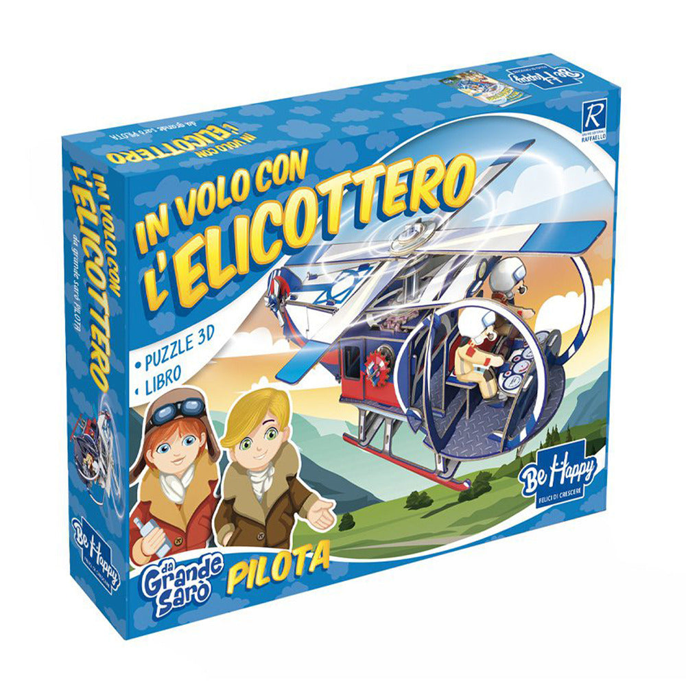 Copertina del libro IN VOLO CON L'ELICOTTERO