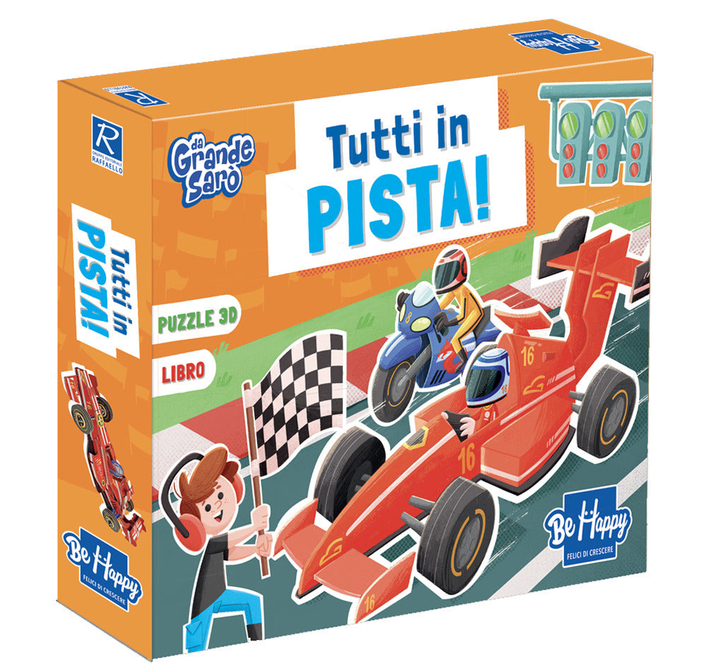 Copertina del libro TUTTI IN PISTA