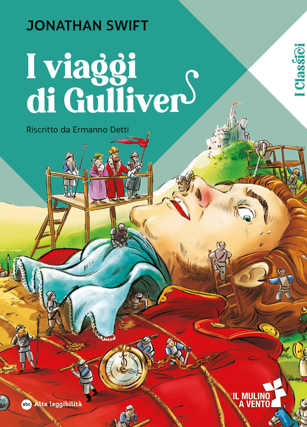 Copertina del libro I VIAGGI DI GULLIVER