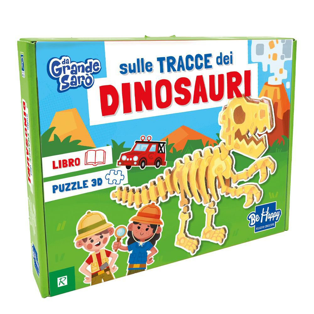 Copertina del libro SULLE TRACCE DEI DINOSAURI