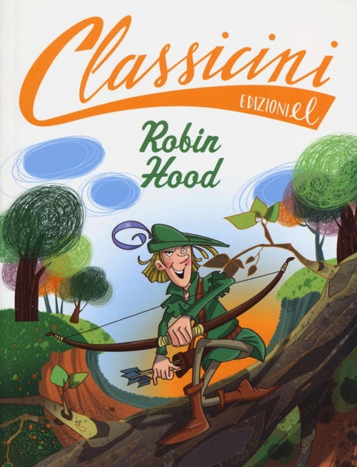 Copertina del libro ROBIN HOOD DA ALEXANDRE DUMAS. CLASSICIN