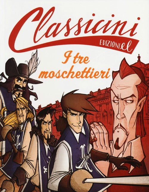 Copertina del libro IL TRE MOSCHETTIERI DA ALEXANDRE DUMAS. Immagine principale del prodotto