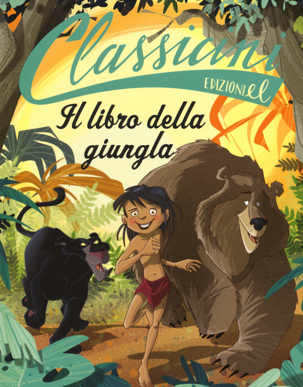 Copertina del libro IL LIBRO DELLA GIUNGLA DA RUDYARD KIPLIN Immagine principale del prodotto