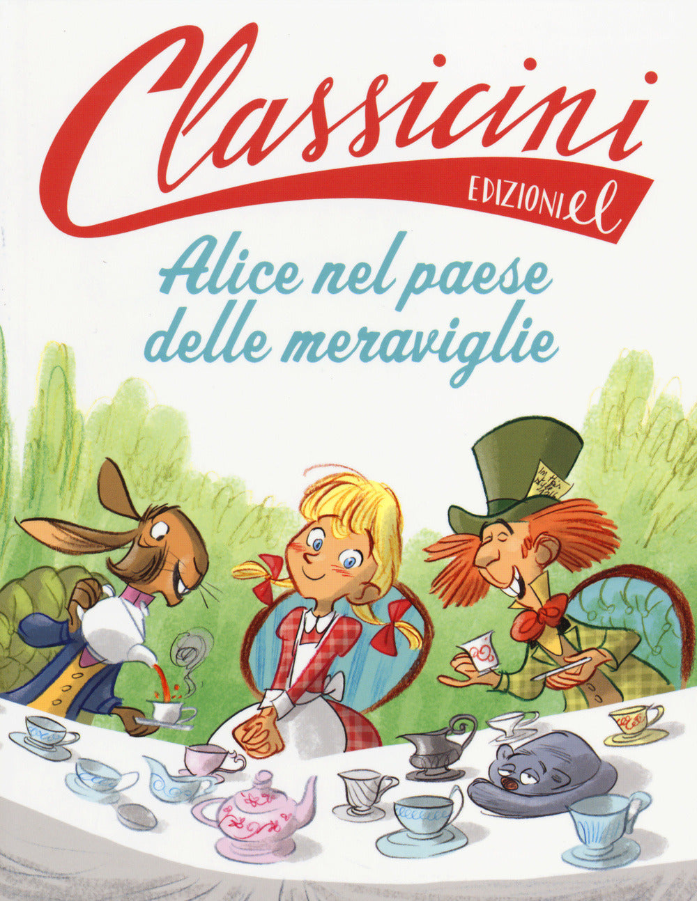 Copertina del libro ALICE NEL PAESE DELLE MERAVIGLIE DA LEWI