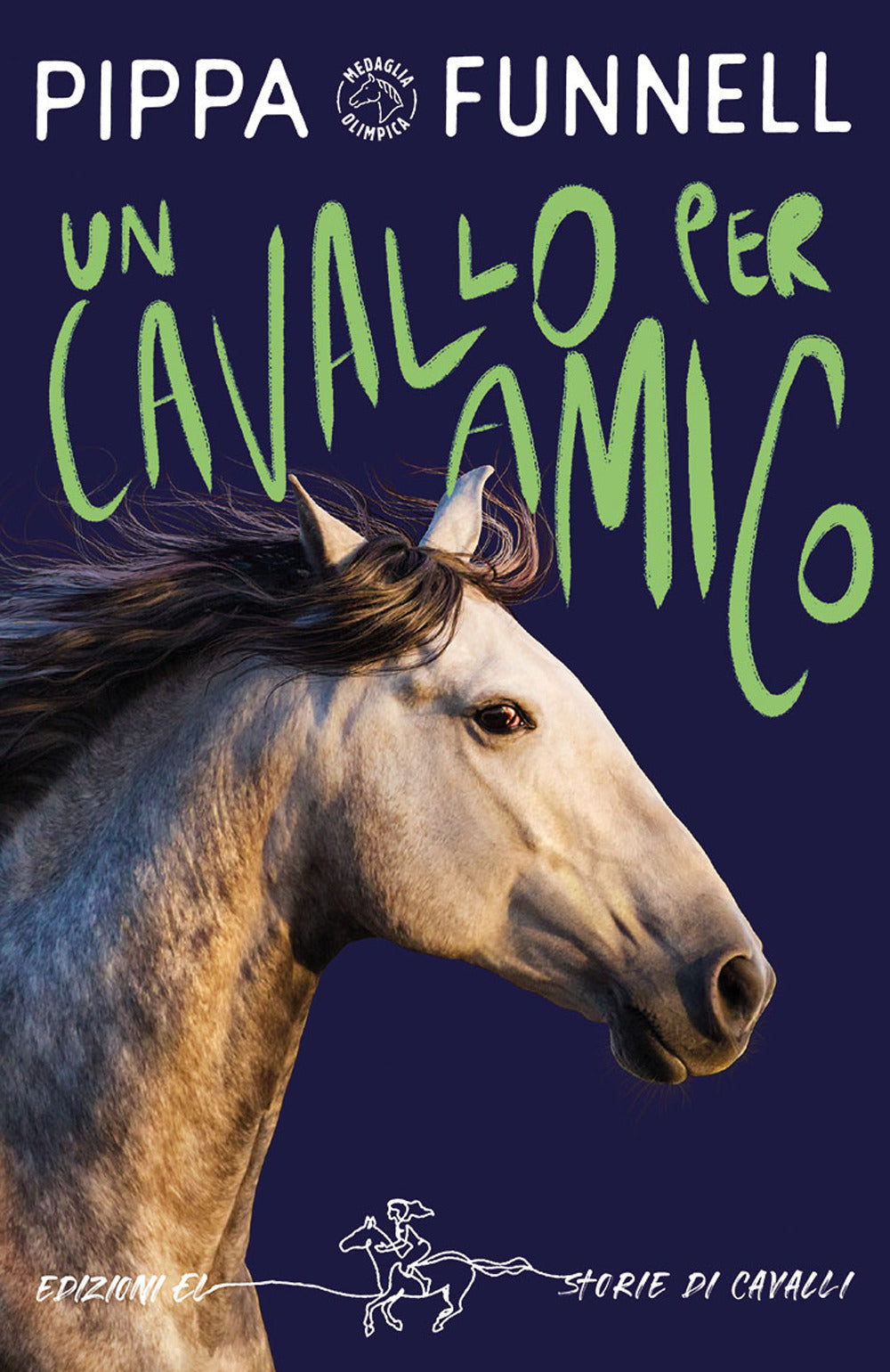 Copertina del libro UN CAVALLO PER AMICO. STORIE DI CAVALLI
