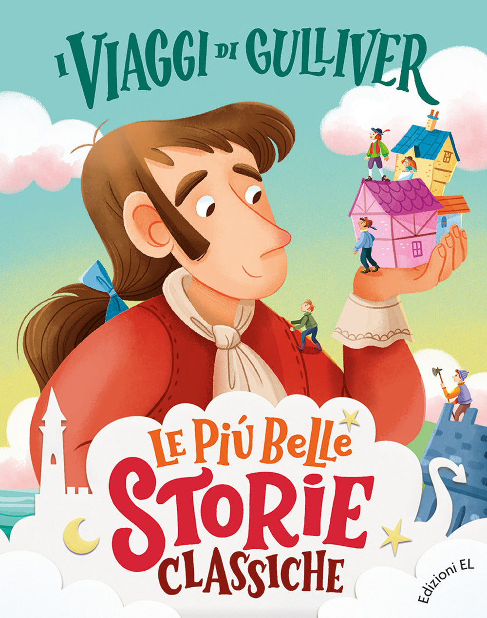 Copertina del libro I VIAGGI DI GULLIVER. EDIZ. A COLORI Immagine principale del prodotto