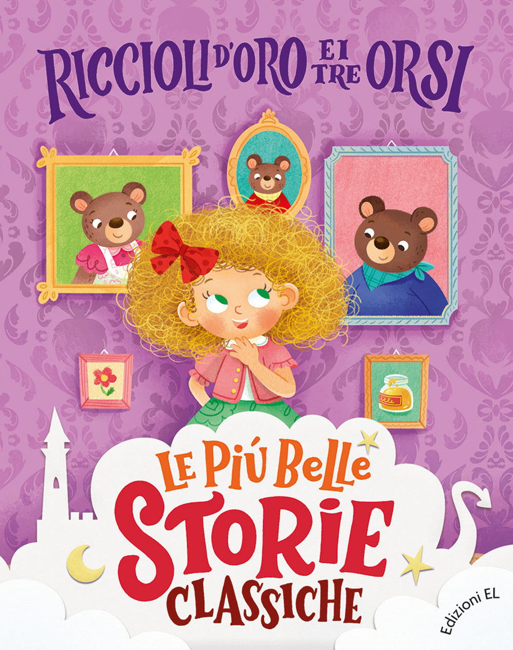 Copertina del libro RICCIOLI D'ORO E I TRE ORSI. EDIZ. A COL Immagine principale del prodotto