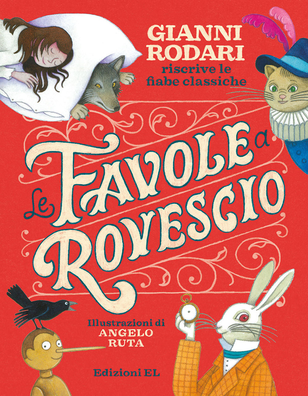 Copertina del libro LE FAVOLE A ROVESCIO. GIANNI RODARI RISC Immagine principale del prodotto