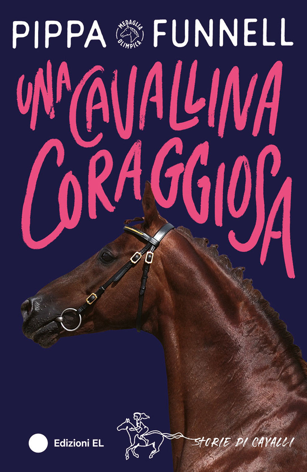 Copertina del libro UNA CAVALLINA CORAGGIOSA. STORIE DI CAVA