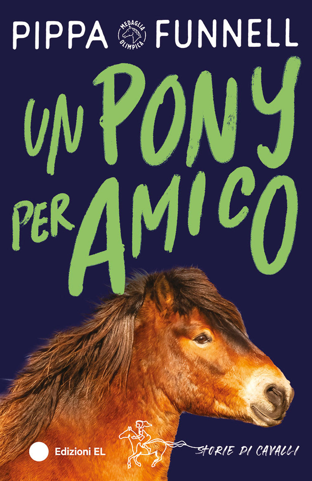 Copertina del libro UN PONY PER AMICO. STORIE DI CAVALLI