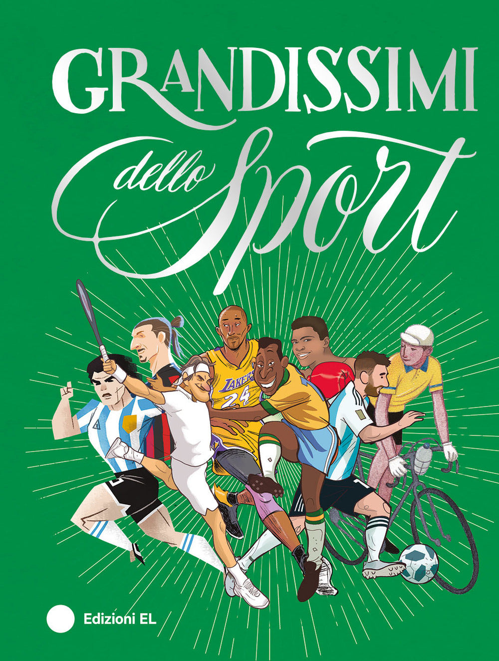 Copertina del libro GRANDISSIMI DELLO SPORT. EDIZ. A COLORI Immagine principale del prodotto