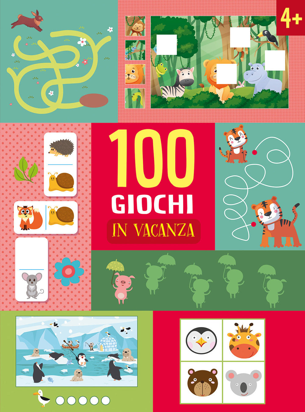 Copertina del libro 100 GIOCHI. IN VACANZA! Immagine principale del prodotto