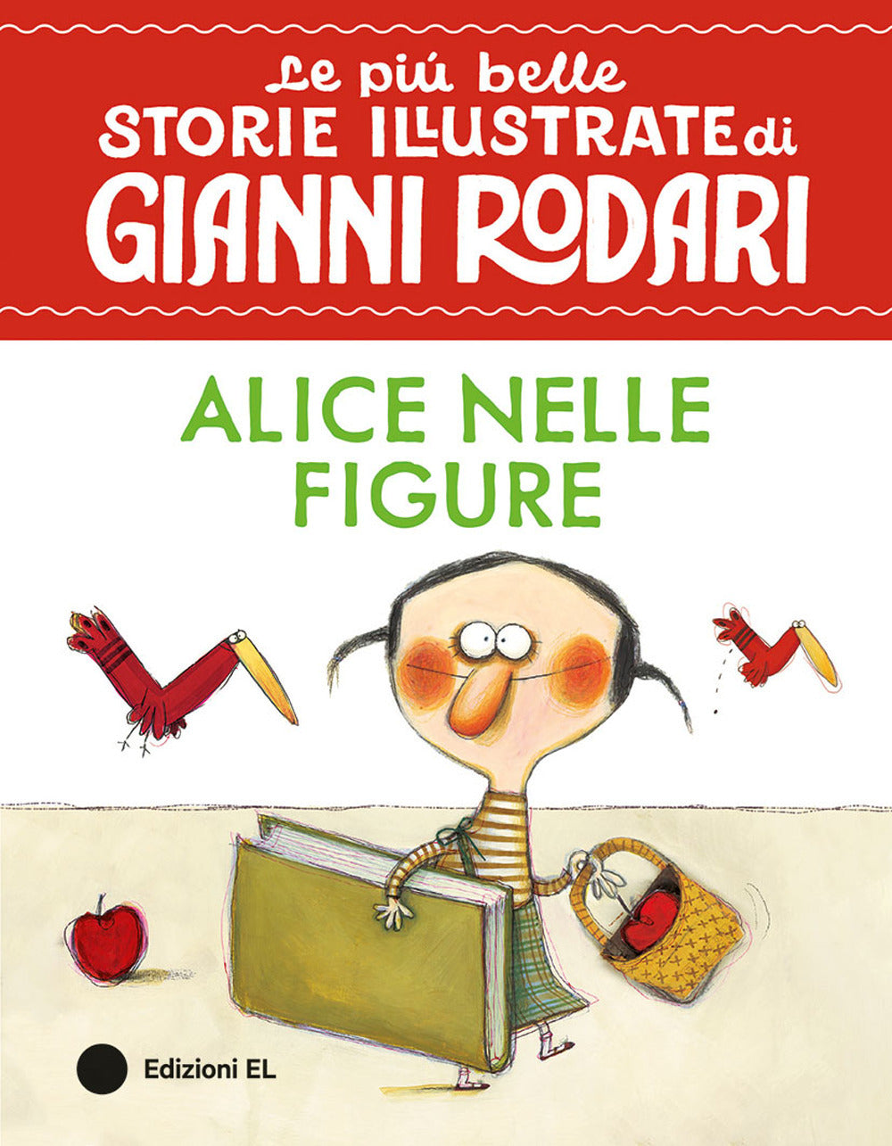 Copertina del libro ALICE NELLE FIGURE. STAMPATELLO MAIUSCOL